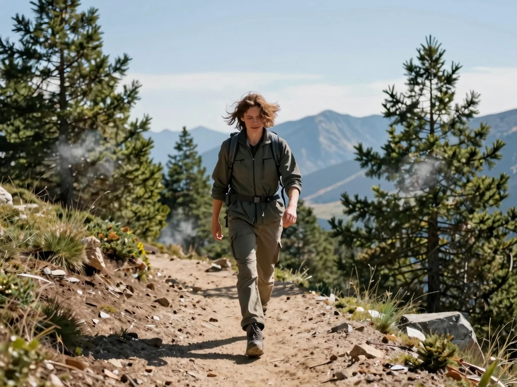 Soft gradient horizon suggesting open space